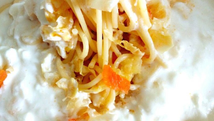 暗黑料理之酸奶意大利面