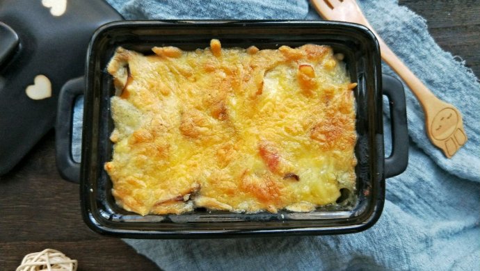 时蔬芝士焗饭