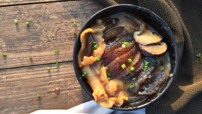 鲍汁海参拌饭