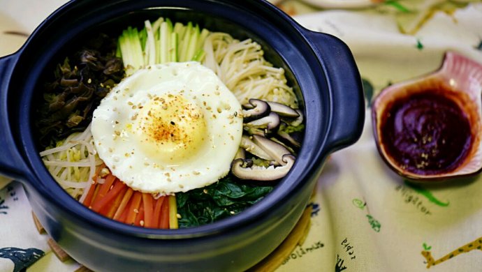 韩国石锅拌饭~