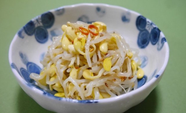 韩式凉拌豆芽