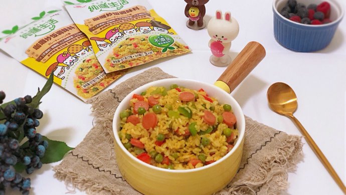纯膳生活 咖喱炒饭