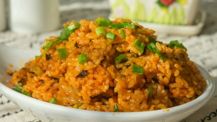 韩式辣白菜炒饭