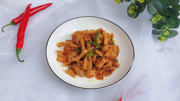 泡菜炒年糕