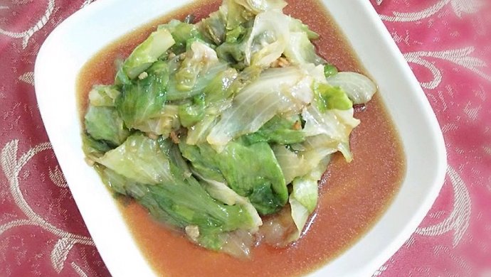蚝油西生菜