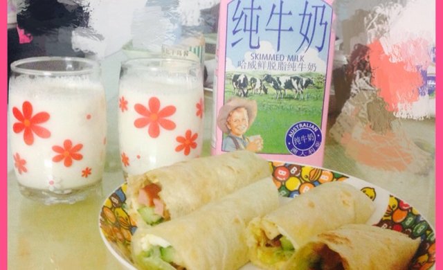 墨西哥叉烧卷