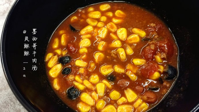 墨西哥牛肉汤 Taco Beef Soup