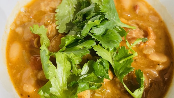 墨西哥辣豆浓汤borracho beans