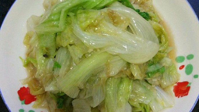 蚝油西生菜
