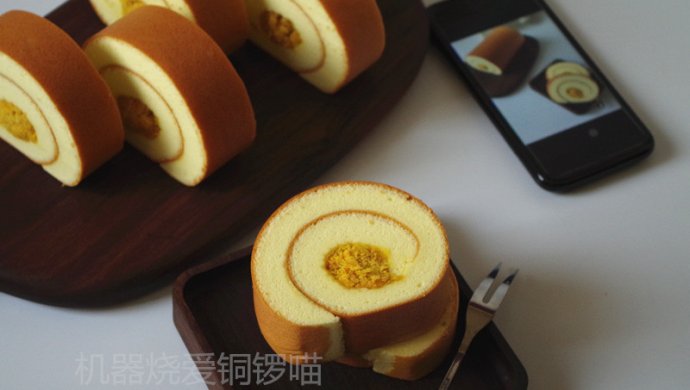 日式棉花肉松蛋糕卷
