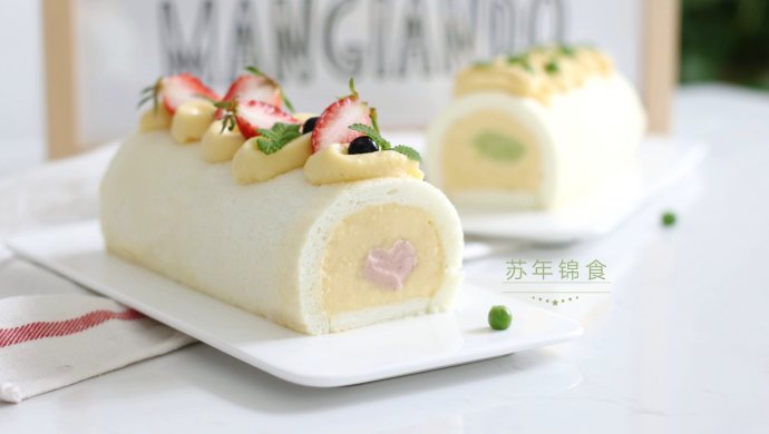 低脂豆乳天使蛋糕卷