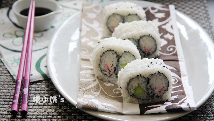 【双拼里卷寿司】