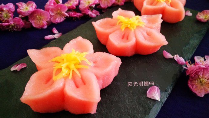 樱花和果子