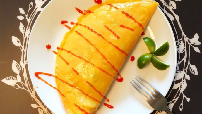 金裹银蛋包饭