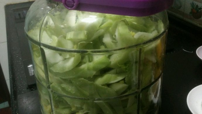 腌青菜仔（咸菜）