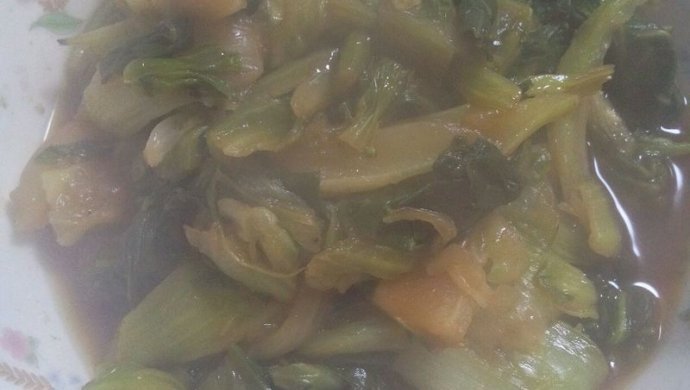 烤菜(烤青菜)