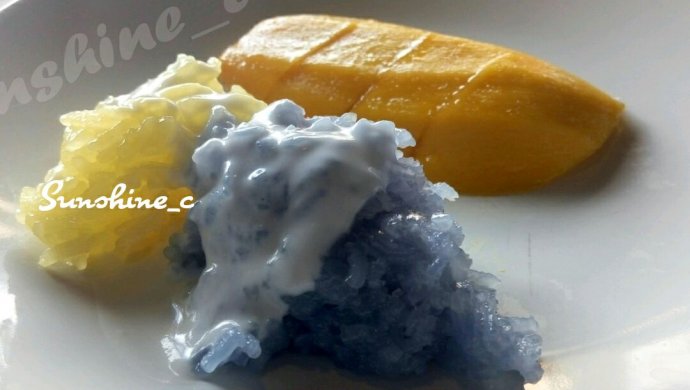 芒果糯米饭~泰国经典甜品