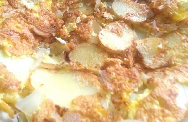 西班牙土豆蛋饼――喷香营养早餐