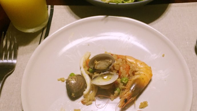西班牙海鲜饭（家庭版）