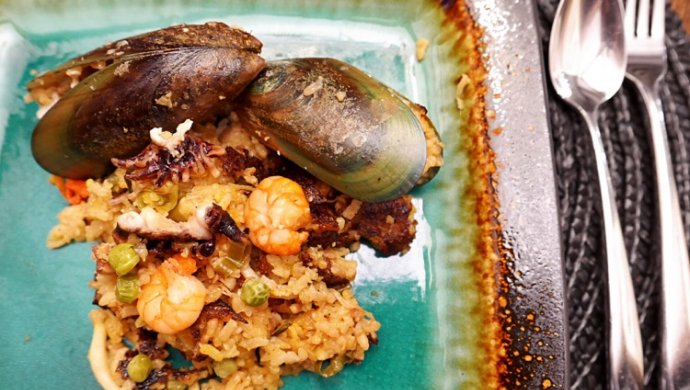 简易西班牙海鲜饭Paella