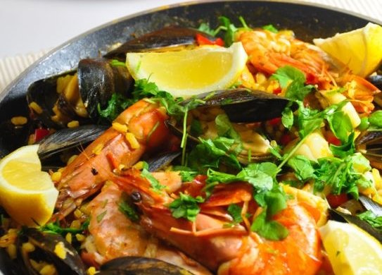 西班牙海鲜饭 Seafood Paella