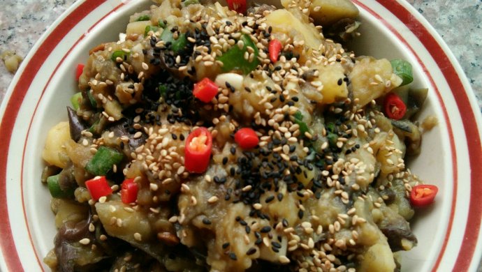 凉拌土豆茄子