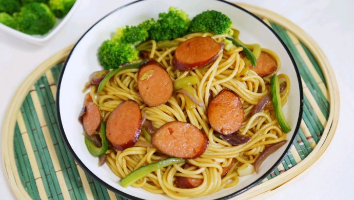 美食丨好吃到爆的火腿意面