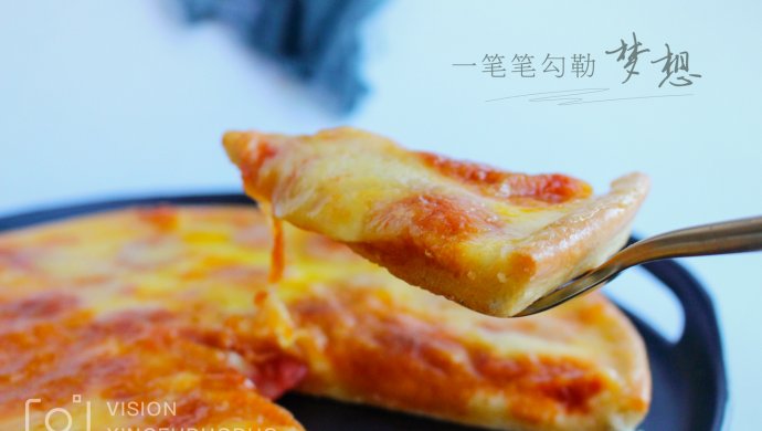 薄底香肠披萨