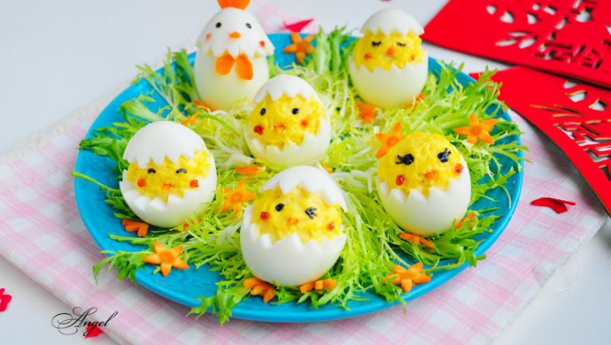 小鸡鸡蛋沙拉