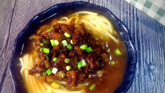 肉酱面～附肉酱的详细做法
