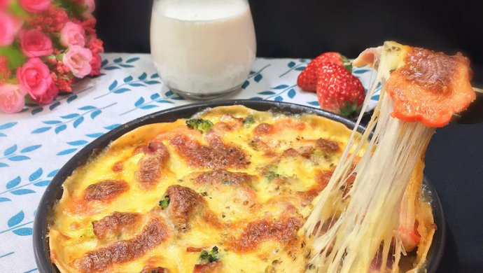 饺子皮披萨