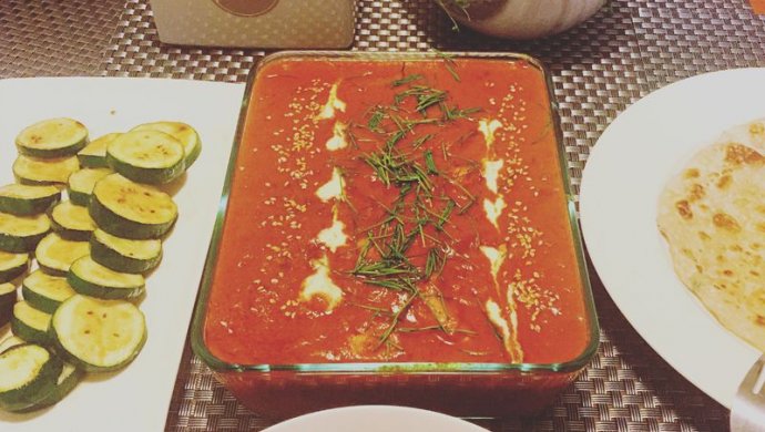印度菜谱黄油鸡块butter chicken