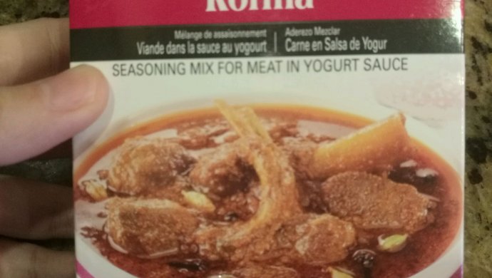 印度风味korma酸奶焖肉，羊肉鸡肉猪肉牛肉