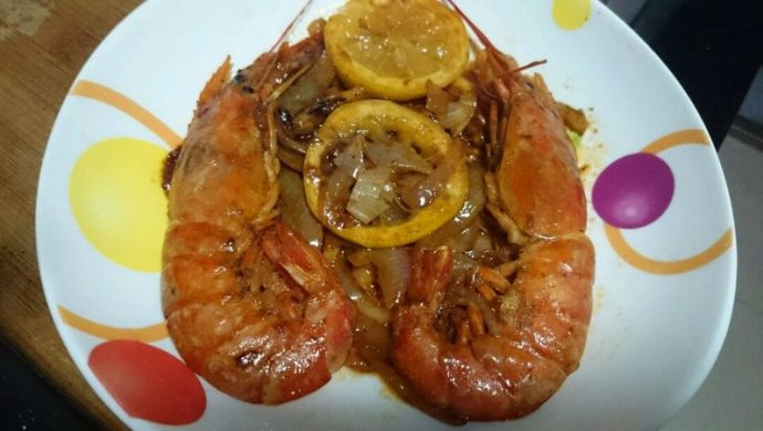 印度咖喱虾