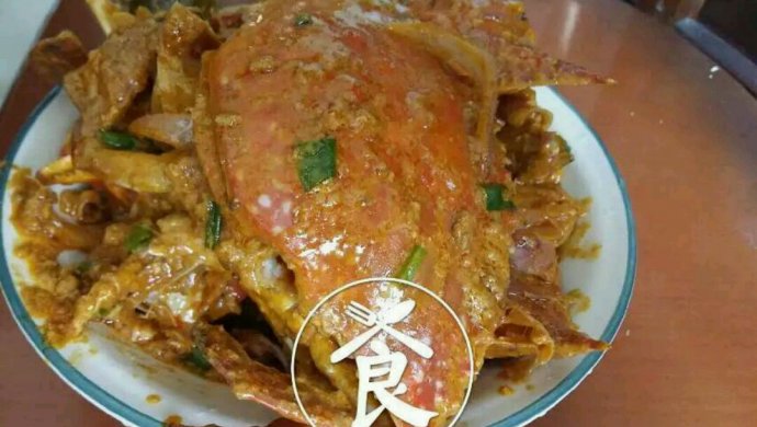 印度风味正宗咖喱螃蟹