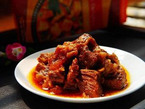 印度红咖喱牛肉饭
