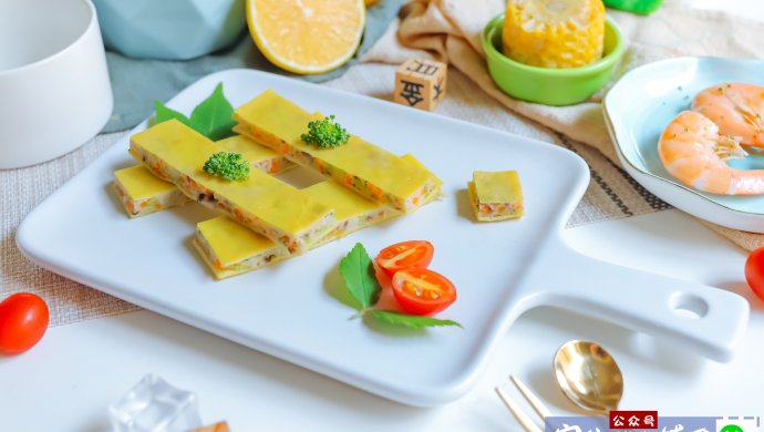 夹层虾肉方