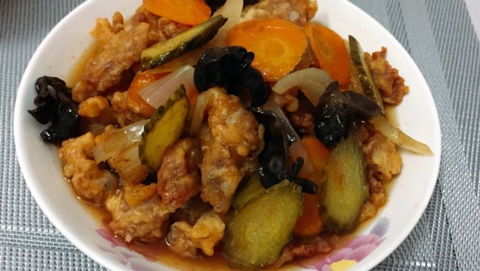 韩式糖醋肉（酥脆秘方版）