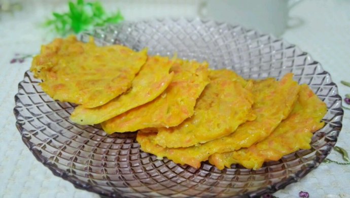 南瓜胡萝卜猪肝饼（防贫血）