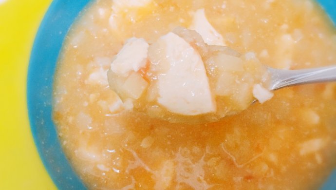 宝宝版简易豆腐脑：补钙餐