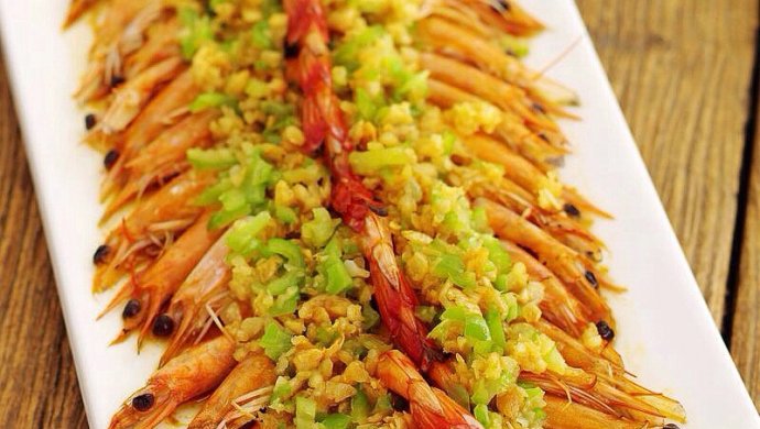 孕妇补钙：蒜蓉开背虾