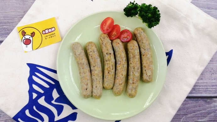 宝贝生鲜，补铁增强免疫力―胡萝卜牛肉肠【小鹿优鲜】