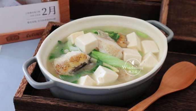 【龙头鱼炖豆腐】补钙益气，孩子多吃好处多