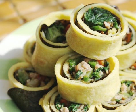 教你怎么吃菠菜最补钙――黄金菠菜卷