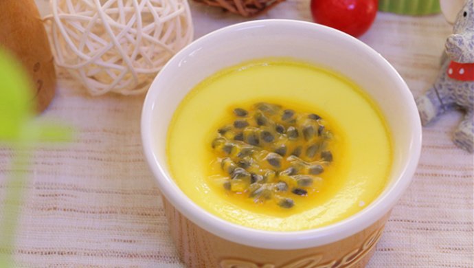 提高宝宝免疫力――百香果布丁 宝宝辅食食谱