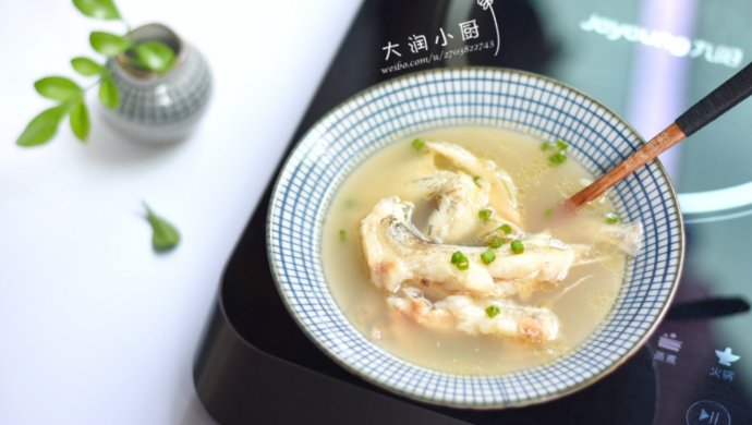 麻油九肚鱼汤-月子好补钙