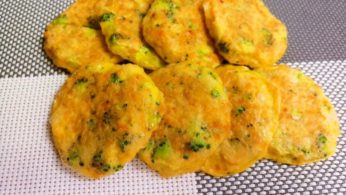 补钙.时蔬鲜虾饼