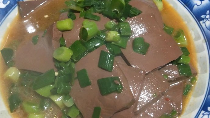 香辣鸭血