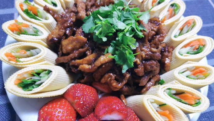 疫情宅家美食～京酱肉丝