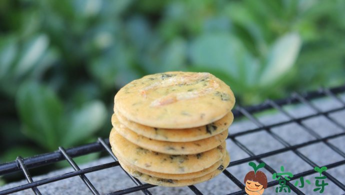 宝宝辅食：补钙海苔虾饼